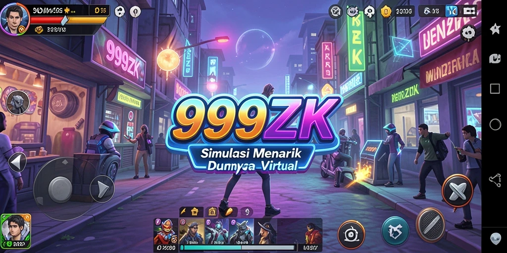 Menampilkan gameplay menarik di dalam <strong>999ZK</strong>.