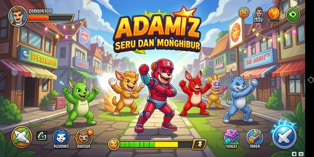 Gameplay seru ADAM77 dengan tantangan menarik dan grafis yang mengesankan.