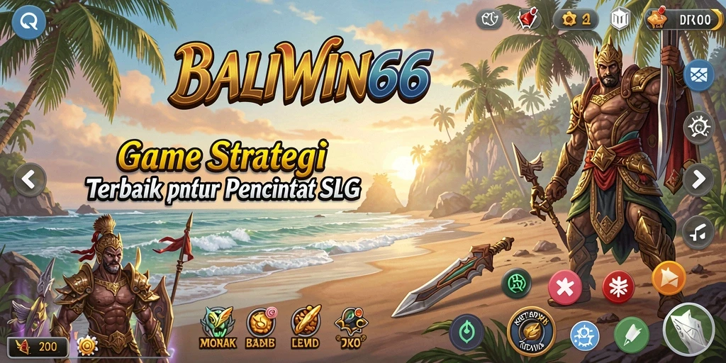 Screenshot gameplay BALIWIN66 menunjukkan pertempuran strategis yang mendebarkan.