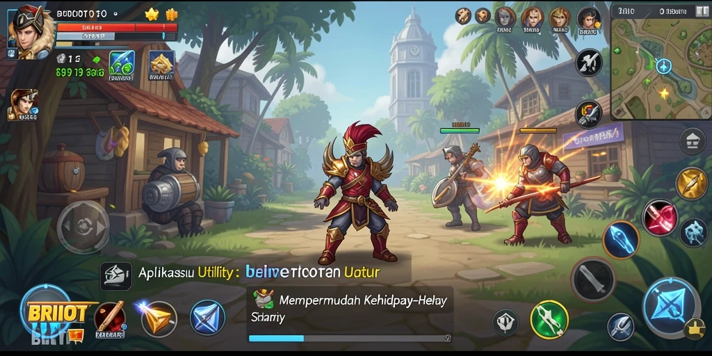 Tampilan antarmuka BRIOTOTO yang jelas dan informatif.