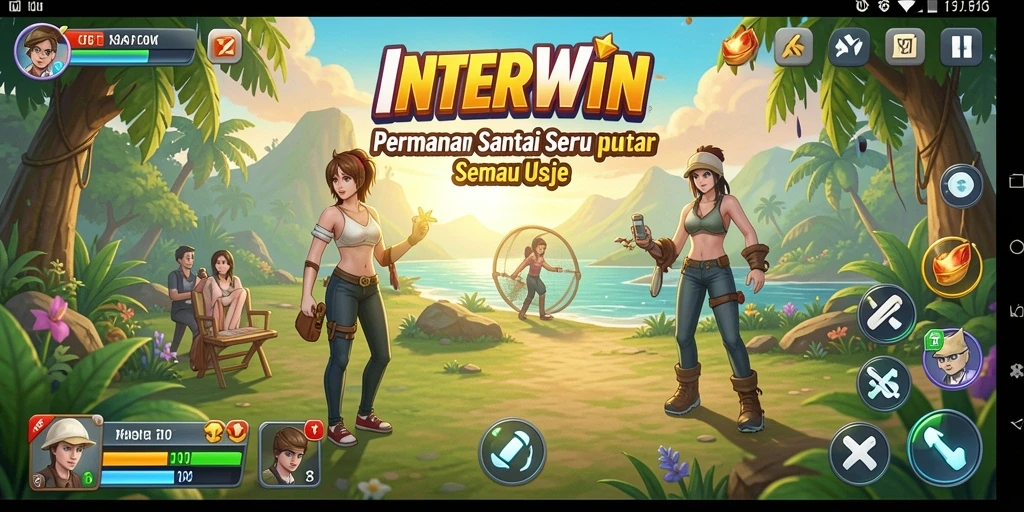 Tampilan menarik gameplay INTERWIN dengan tantangan seru.