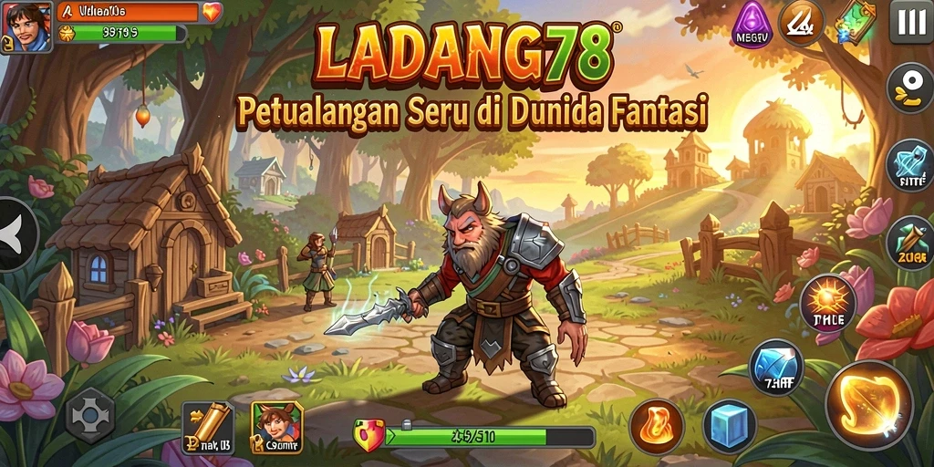 Gameplay seru dalam dunia fantasi RPG yang menakjubkan.