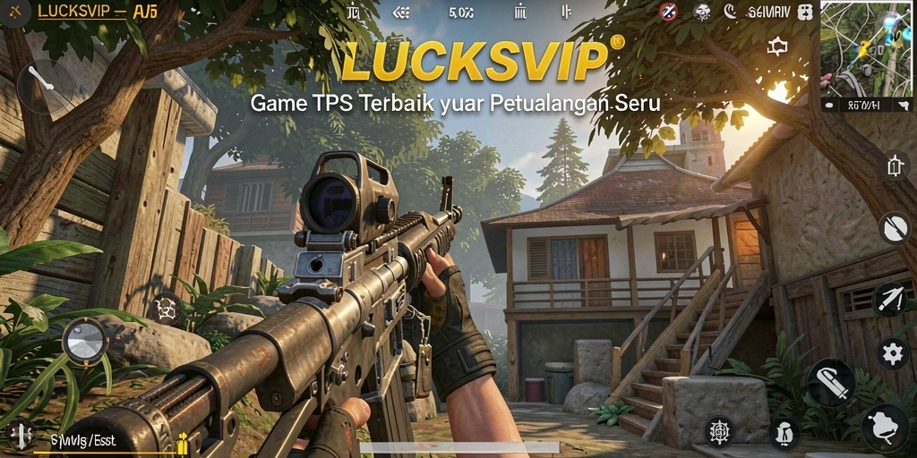Gameplay seru LUCKSVIP dengan aksi tembak-menembak yang mendebarkan.