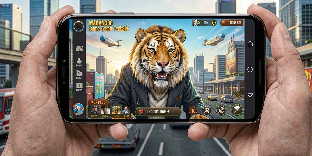 Tampilan gameplay <strong>MACAN388</strong> yang seru dan interaktif di dunia Tycoon.