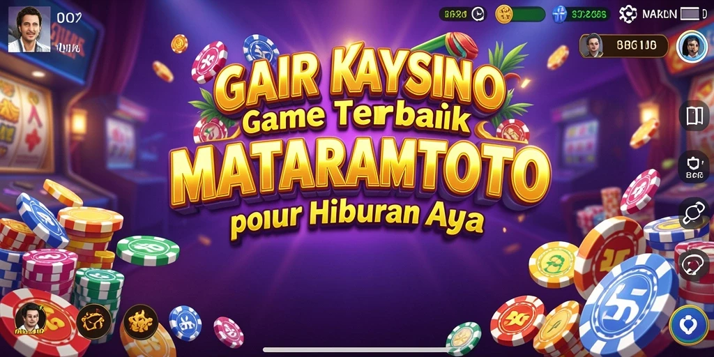 Tampilan gameplay seru dalam aplikasi Kasino MATARAMTOTO.