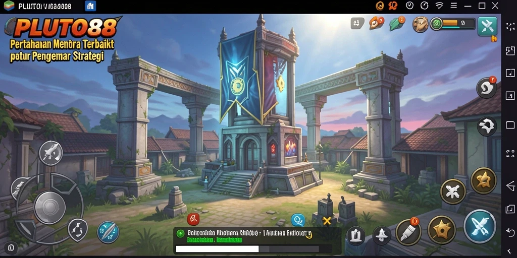 Tampilan gameplay PLUTO88 yang menarik dan strategis.
