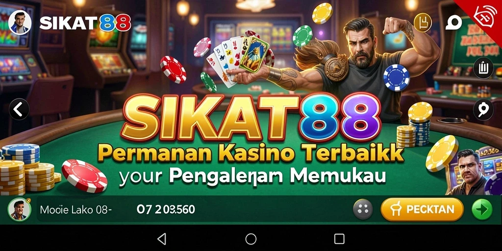 Tampilan gameplay Kasino SIKAT88 yang menarik dan interaktif.