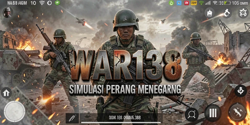 Tampilan gameplay menegangkan dengan pertempuran strategis yang mendalam.