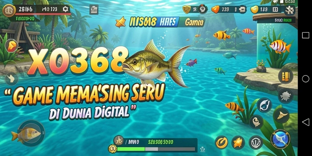 Tangkapan ikan besar dalam gameplay seru XO368.